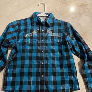 Cowgirl, western shirt, rodeo shirt.